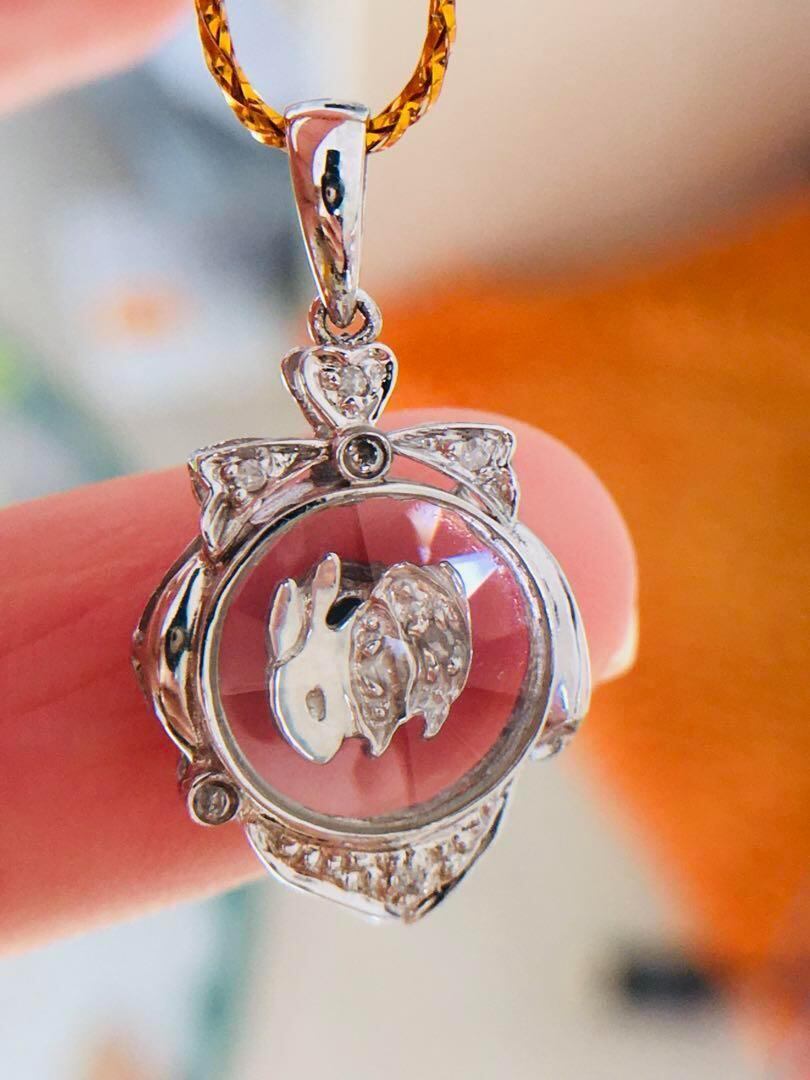 K18 ダイヤモンド ウサギモチーフ ネックレス ペンダント | jewelry Sirius