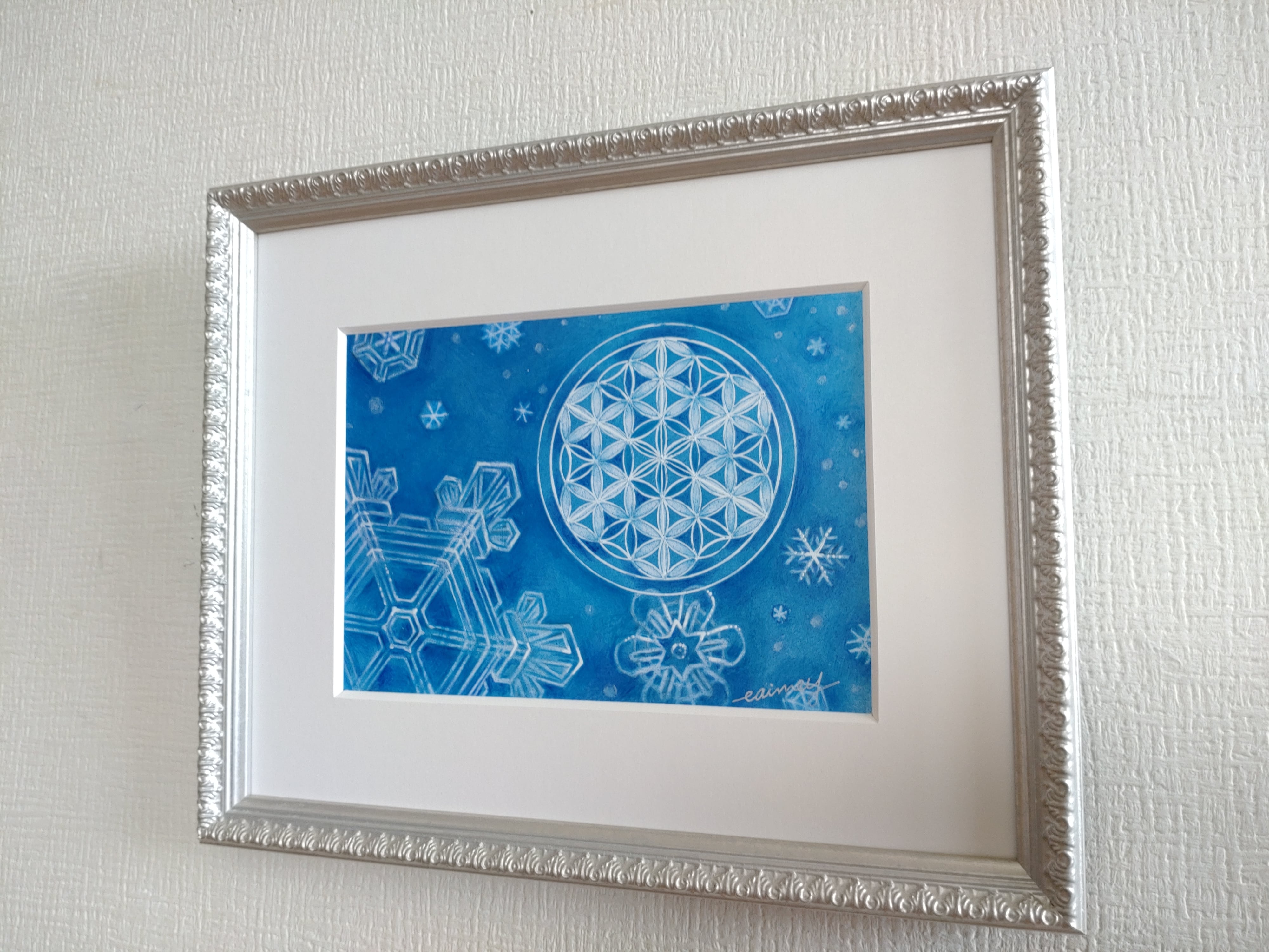 原画・B6（128mm x 182mm）〉六花 | manier*manier