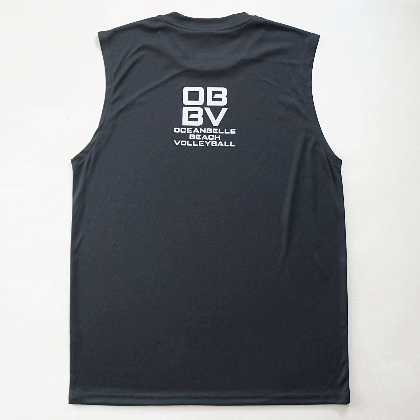 ドライノースリーブシャツ OCEANBELLE.BV2(ブラック×ホワイト