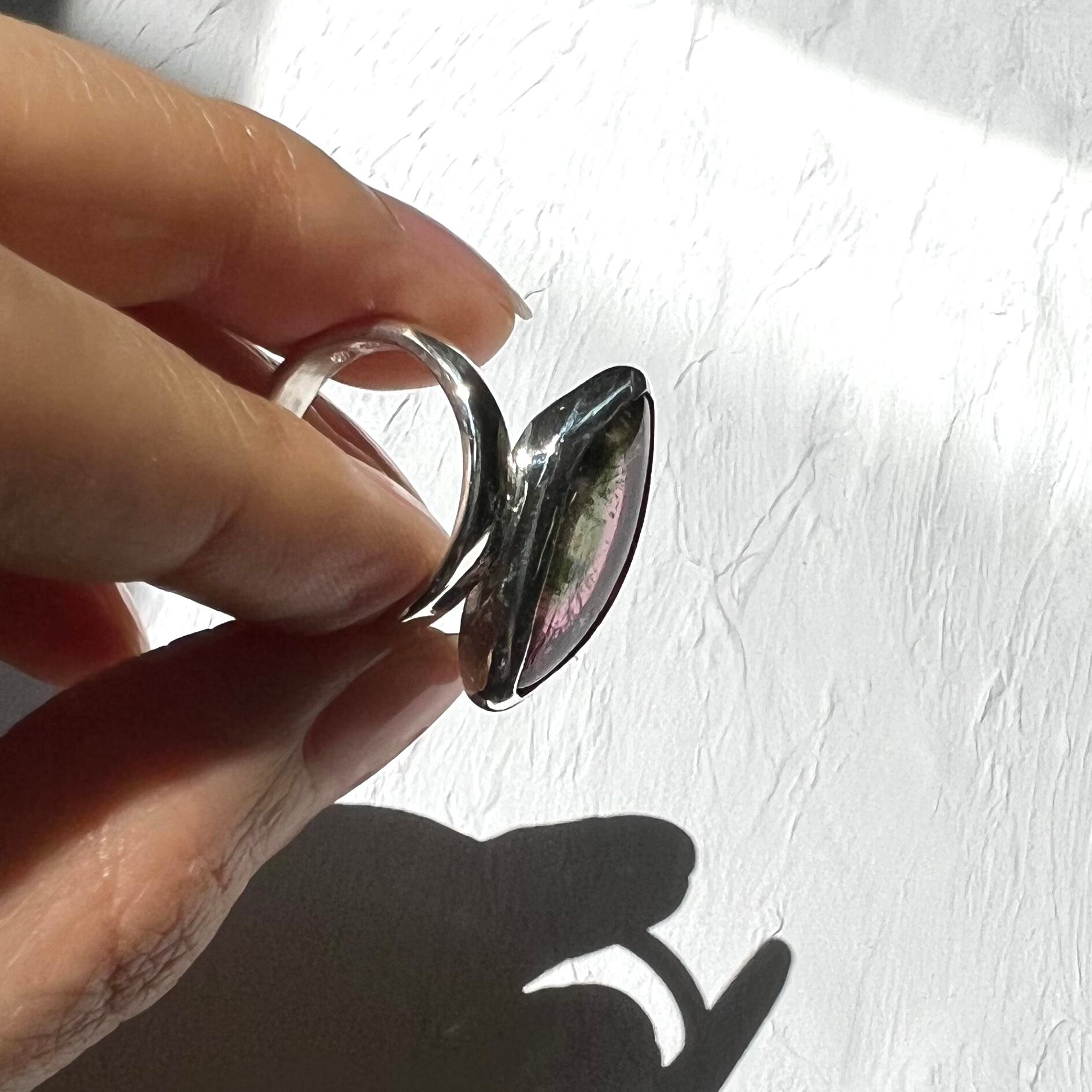 バイカラートルマリン×silver925 リング | Shining Baby jewelry バイカラートルマリン×silver925 リング | Shining Baby jewelry