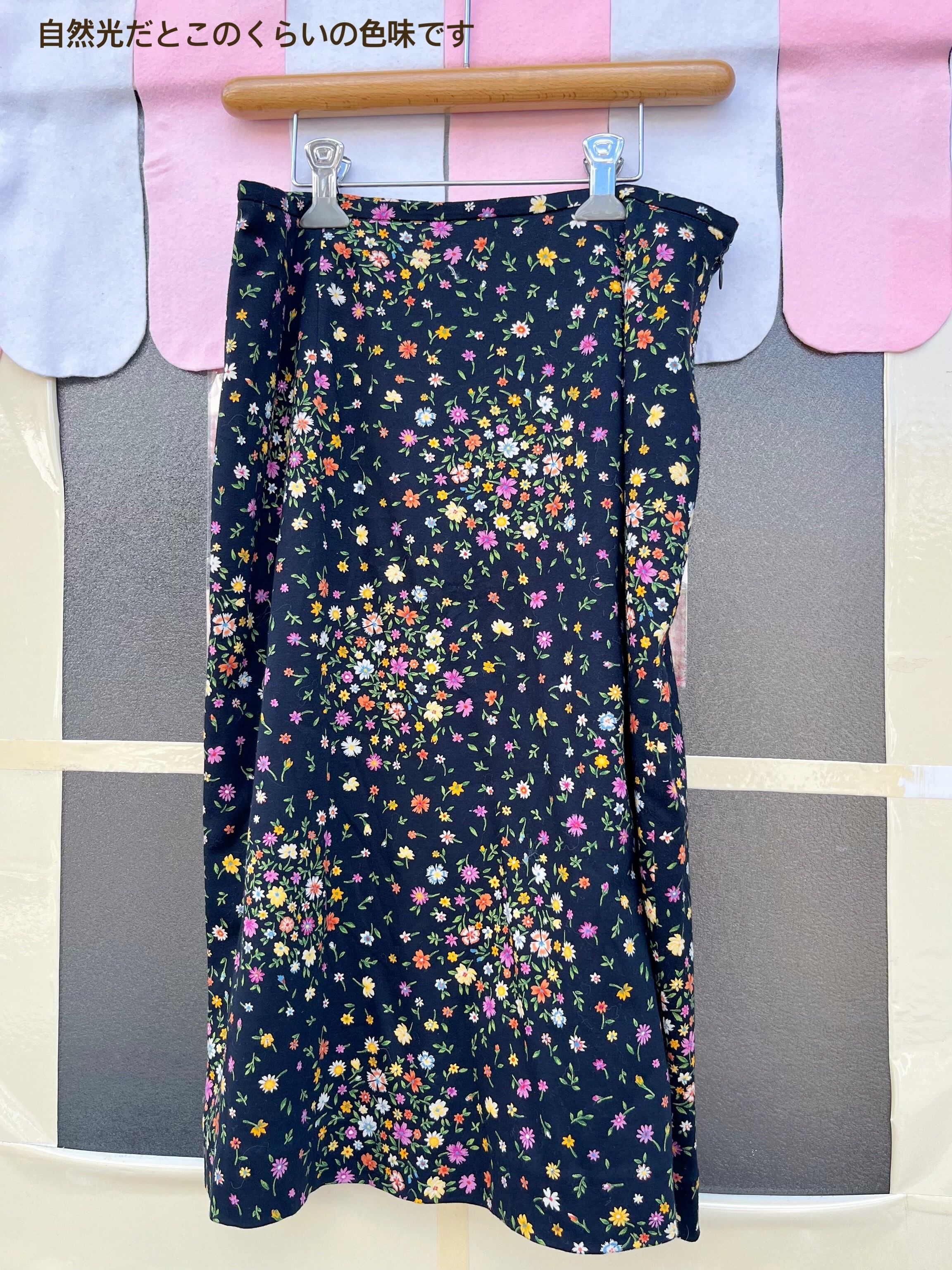 mini colorful flower skirt