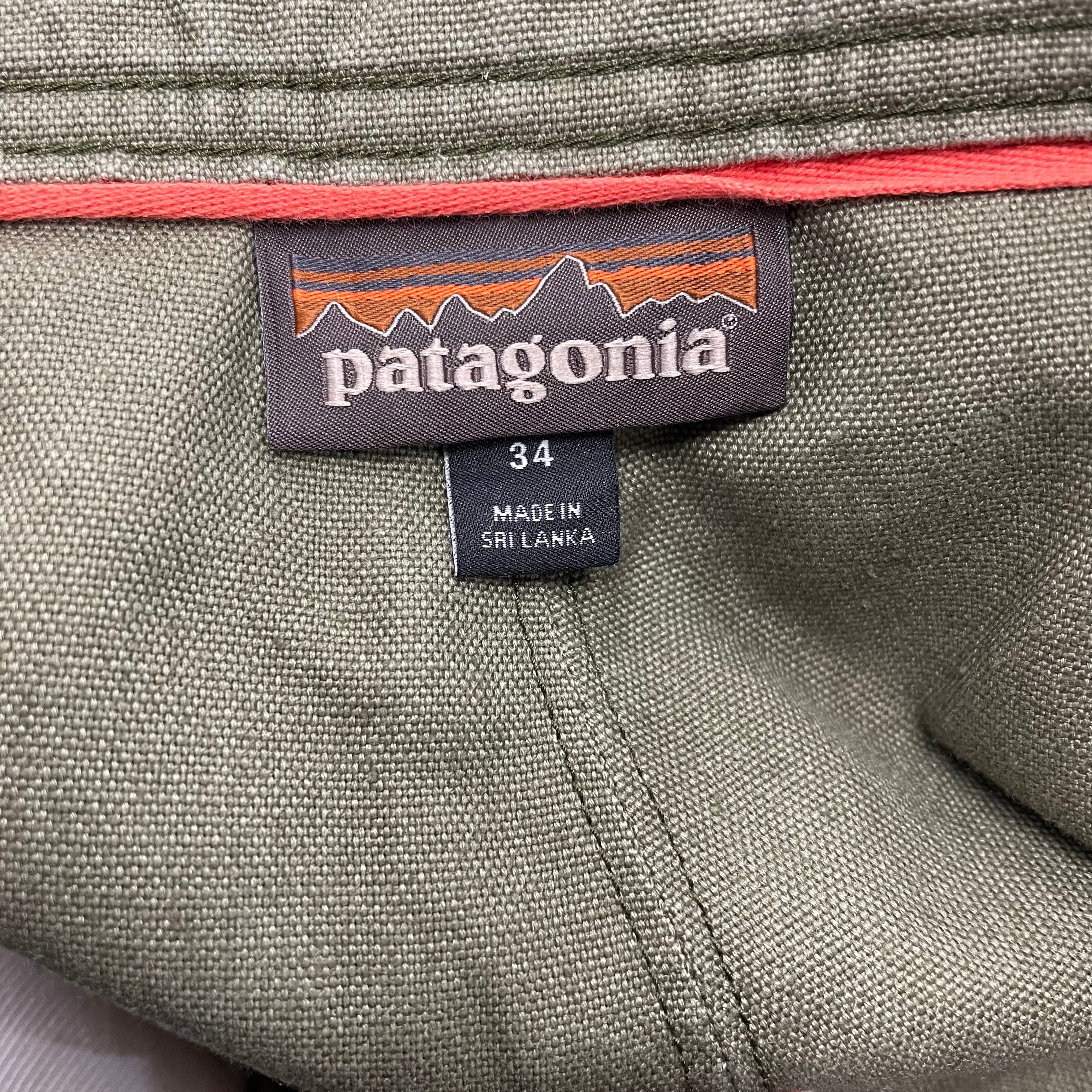 Patagonia ヘンプキャンバスダブルニー ワークパンツ パタゴニア