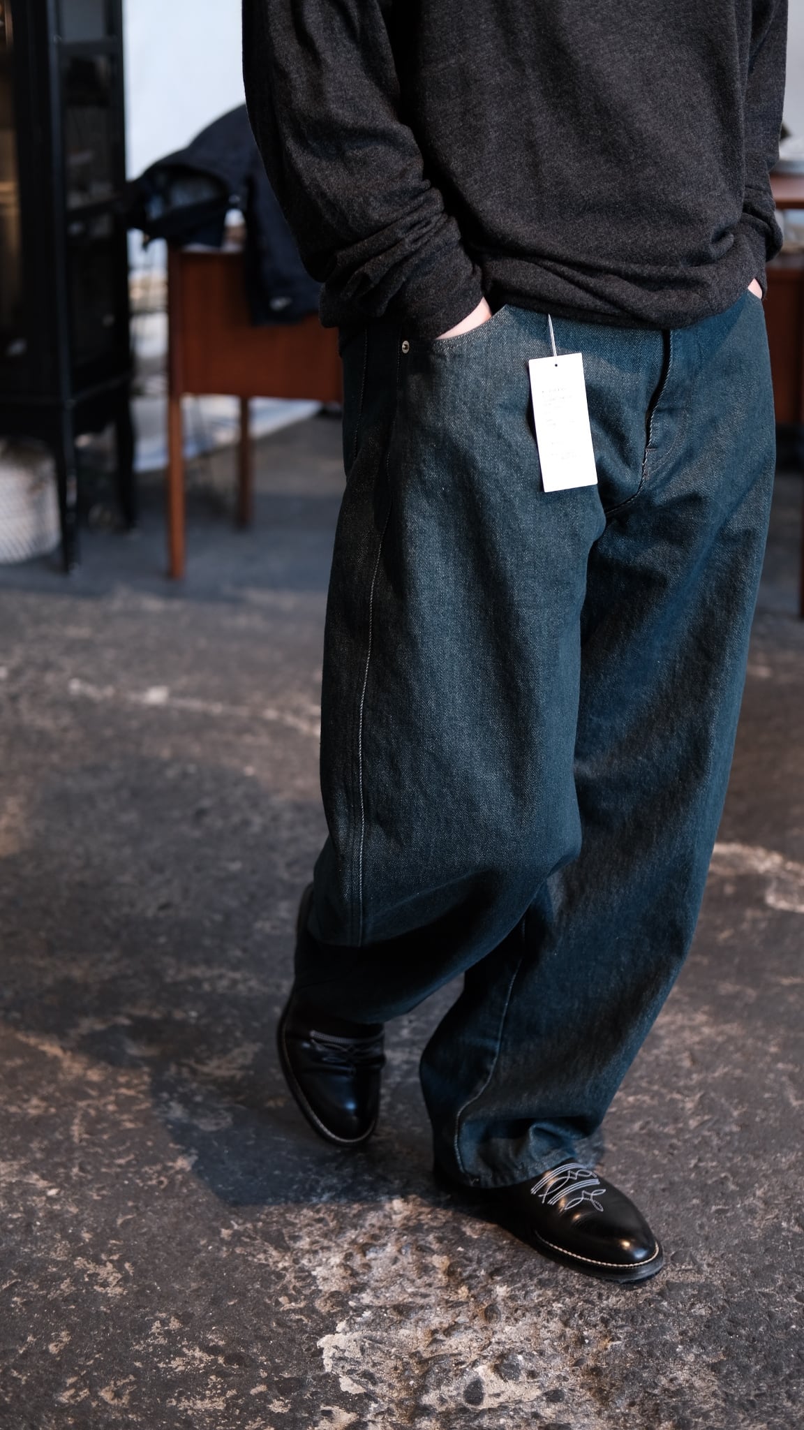 HEALTH 5 pocket pants ワイドパンツ 2(L) HEALTH＜ヘルス＞5 pocket pants #1 | Inhigh