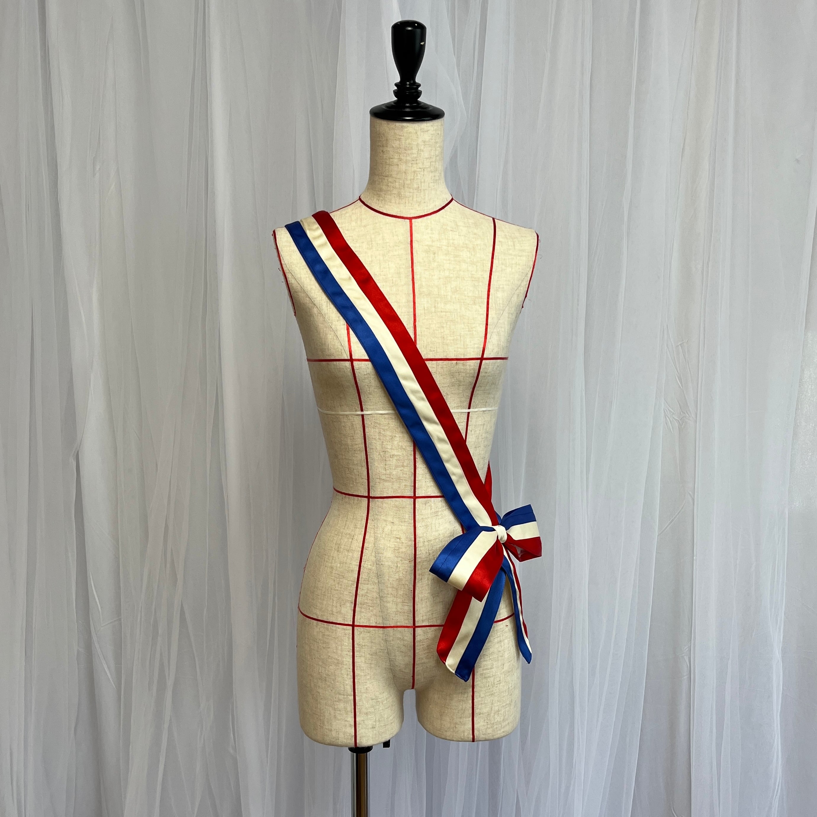 CF-13d パリの炎タスキ《バレエ衣装》 | バレエ衣装・ティアラの専門店