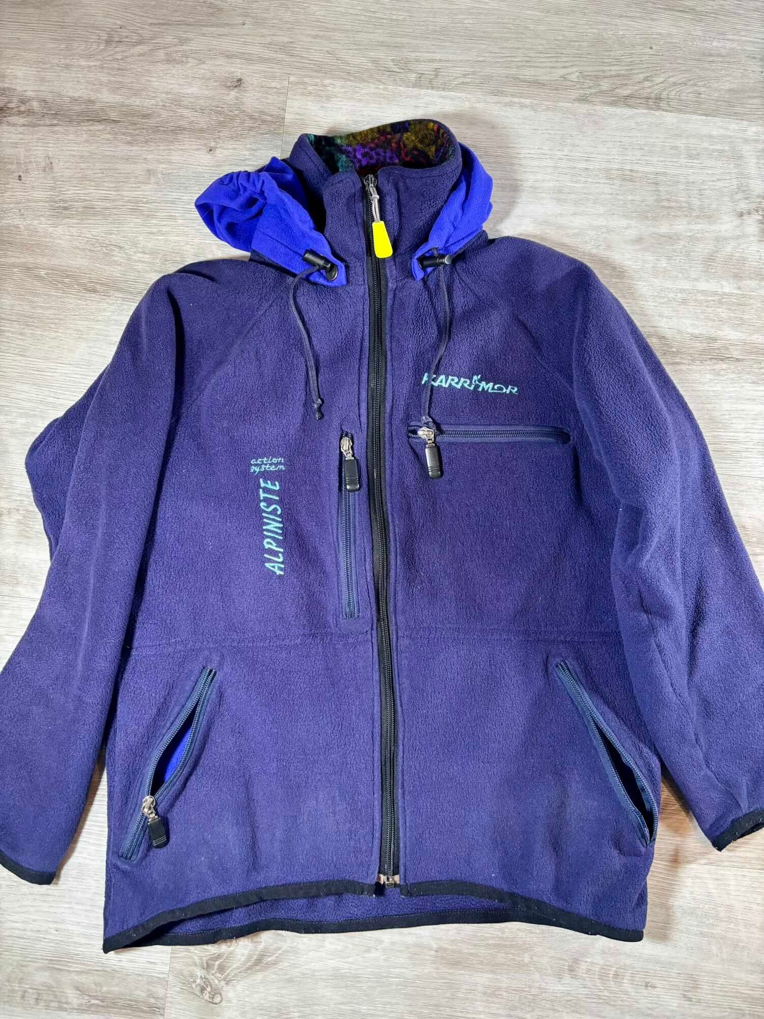 041 【Karrimor】L Alpiniste Fleece Jacket / Made in England / Teal