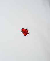 【#Re:room】HEART ICON WAPPEN LONG SLEEVE［REC794］