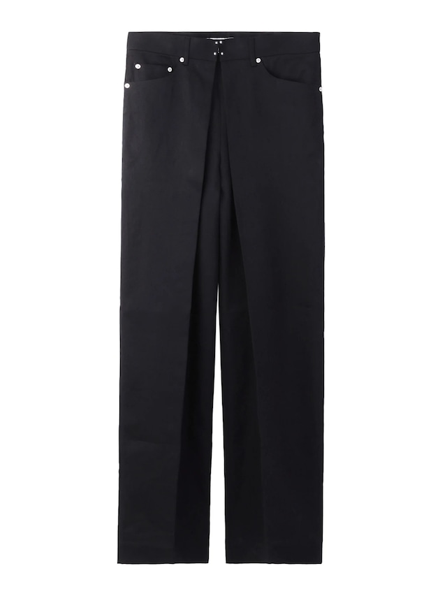 JOHN LAWRENCE SULLIVAN / RIGID DENIM WIDE PANTS