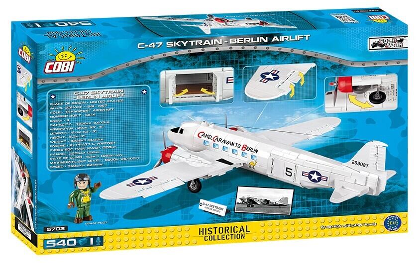 COBI #5702 Douglas C-47 （ベルリンエアーリフト） | ミリタリー