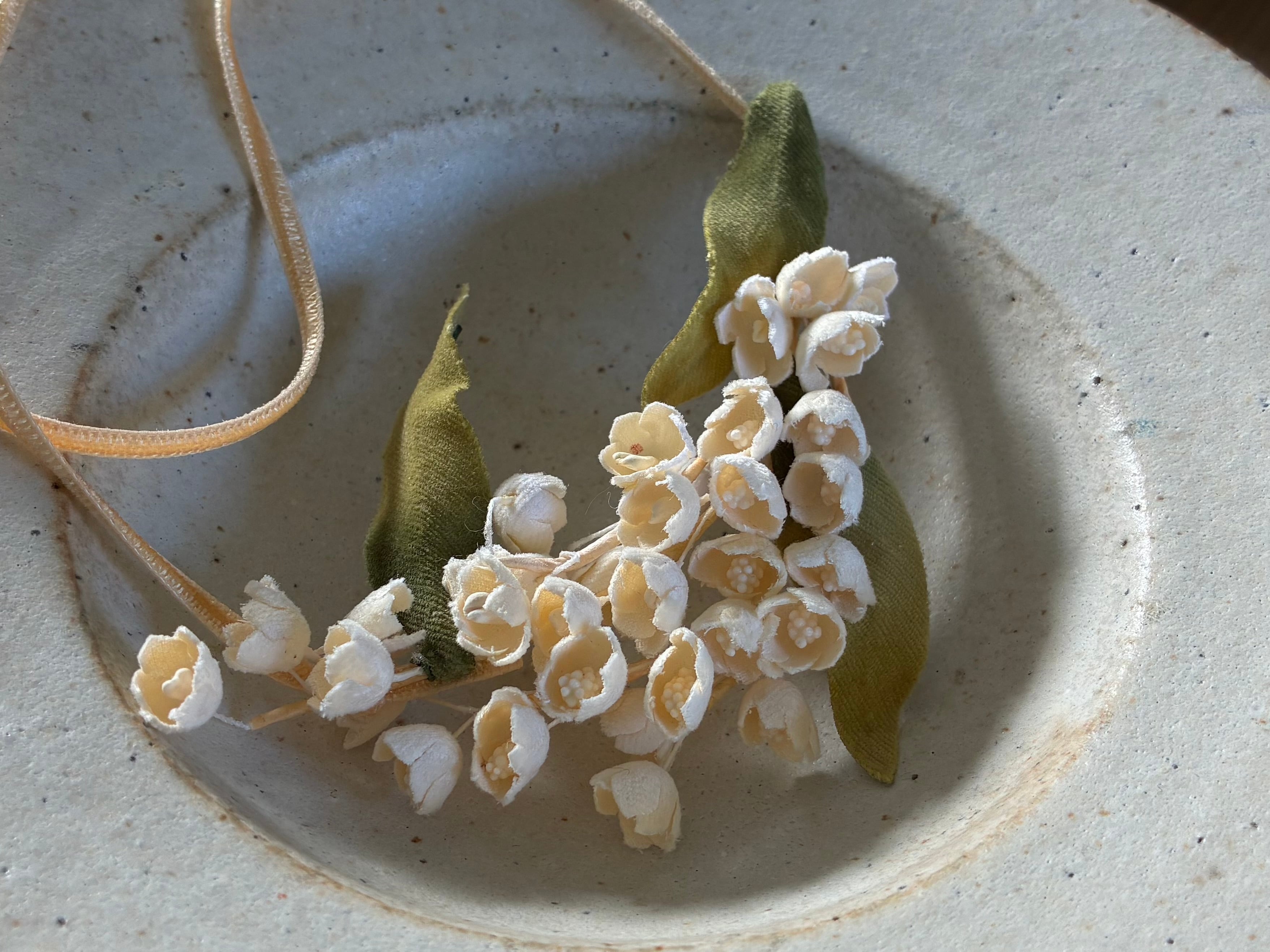 m.soeur すずらんのネックレス