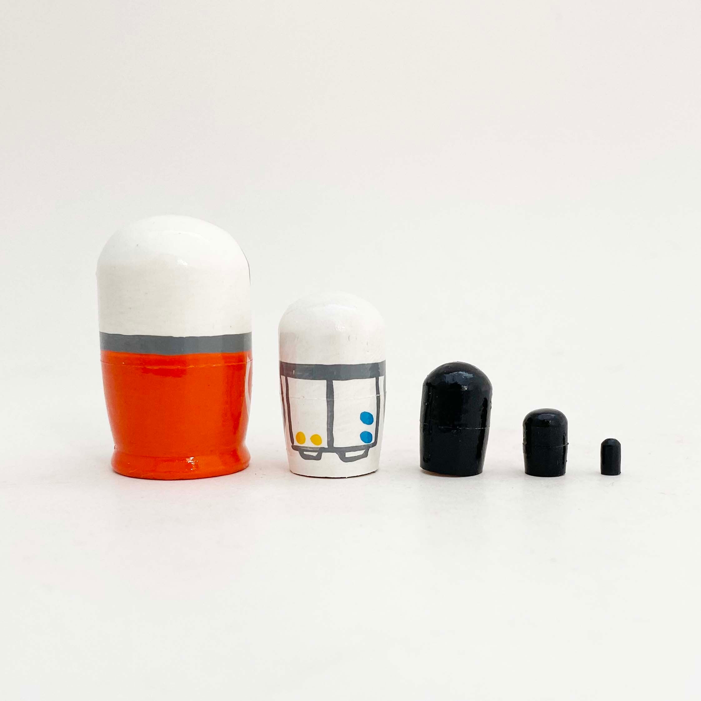 ミクロサイズマト / 宇宙飛行士(5個組)