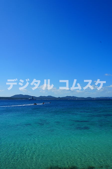 komusuke07_1_海・川・滝_020_名護 21世紀の森ビーチ (1枚シリーズ)
