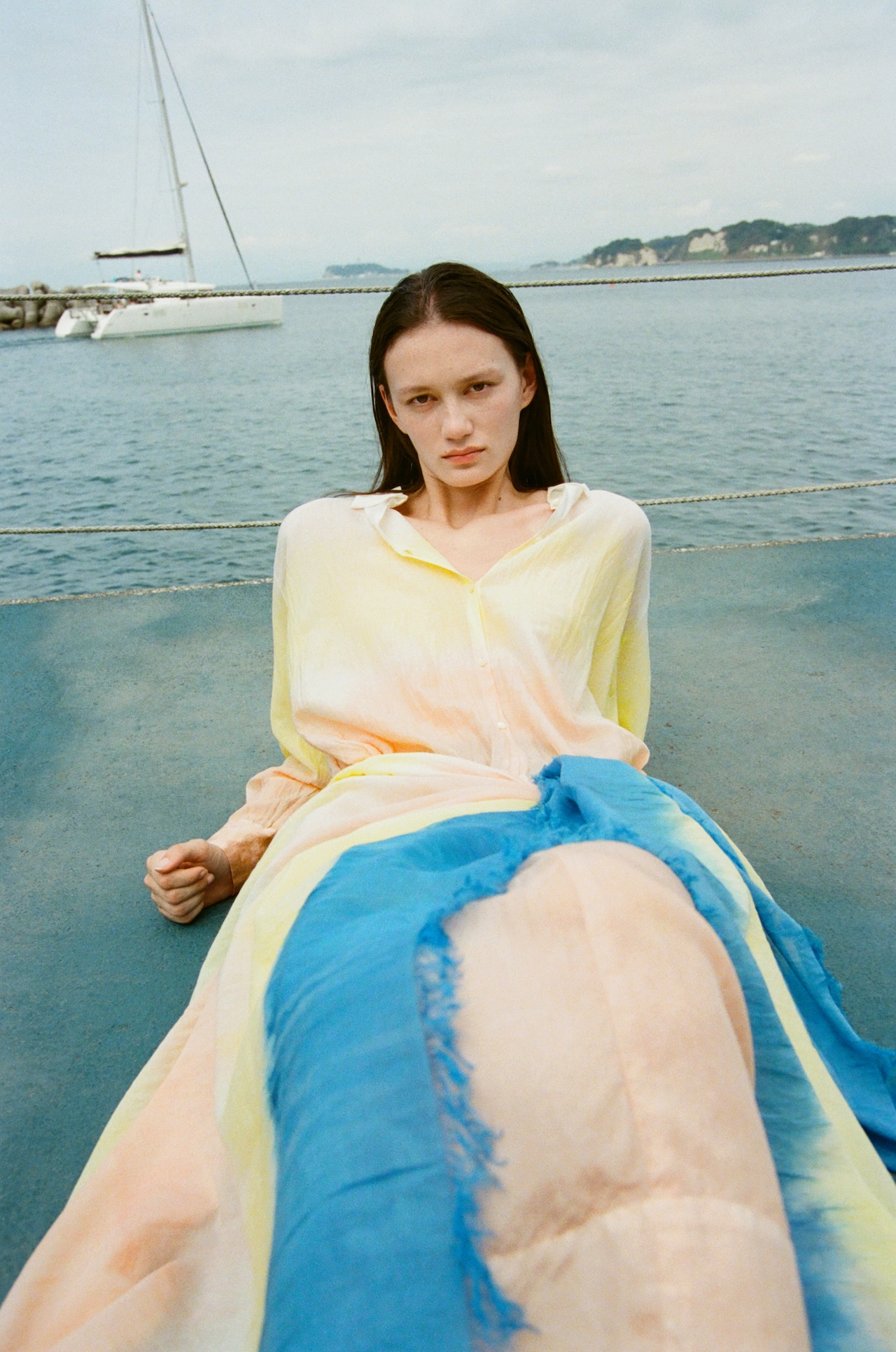 【綿シルクシャツブラウス】BLOUSE141-12