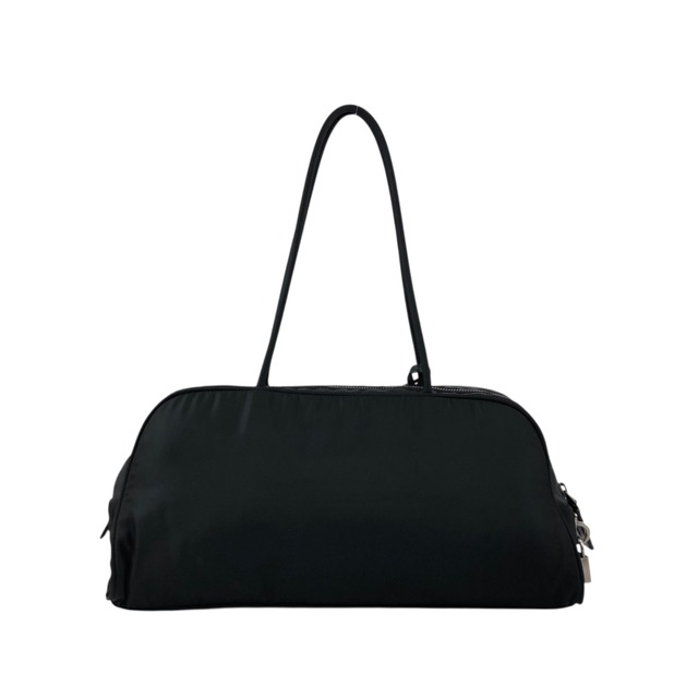PRADA プラダ トートバッグ ブラック トライアングルロゴ ナイロン パドロック ミニボストン vintage ヴィンテージ オールド a3zkst