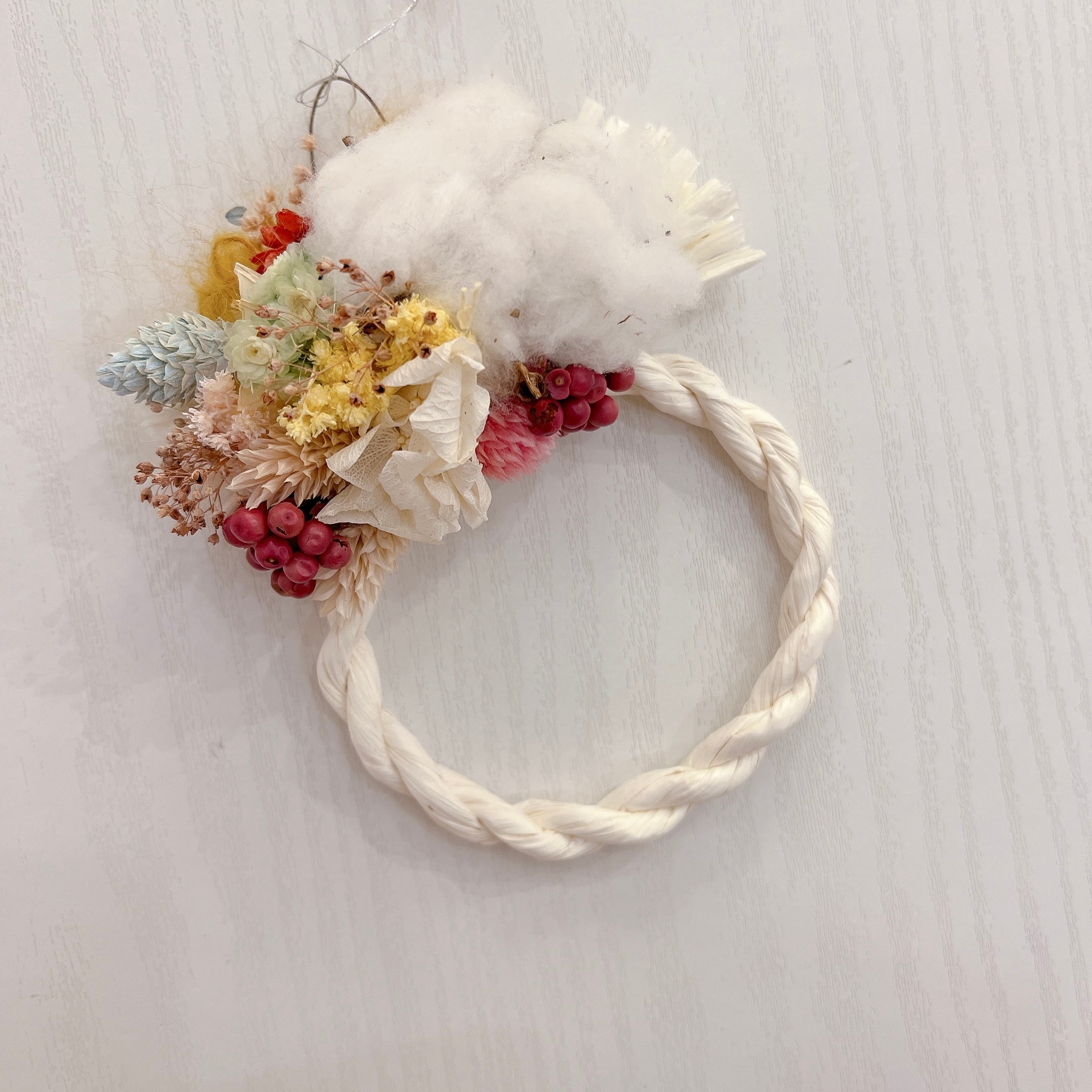 【germer】しめ縄リース/mini①