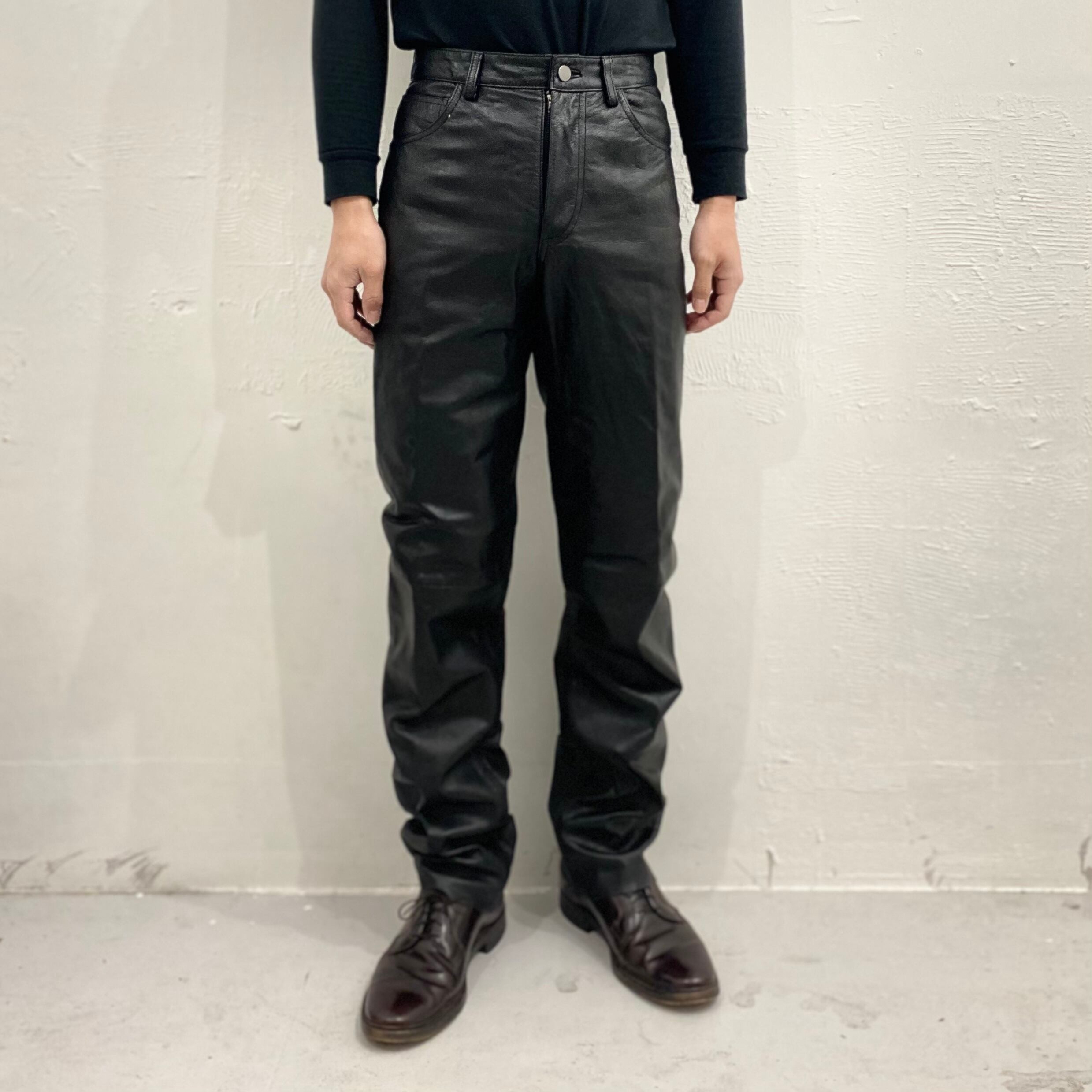 5POCKETS LEATHER PANTS