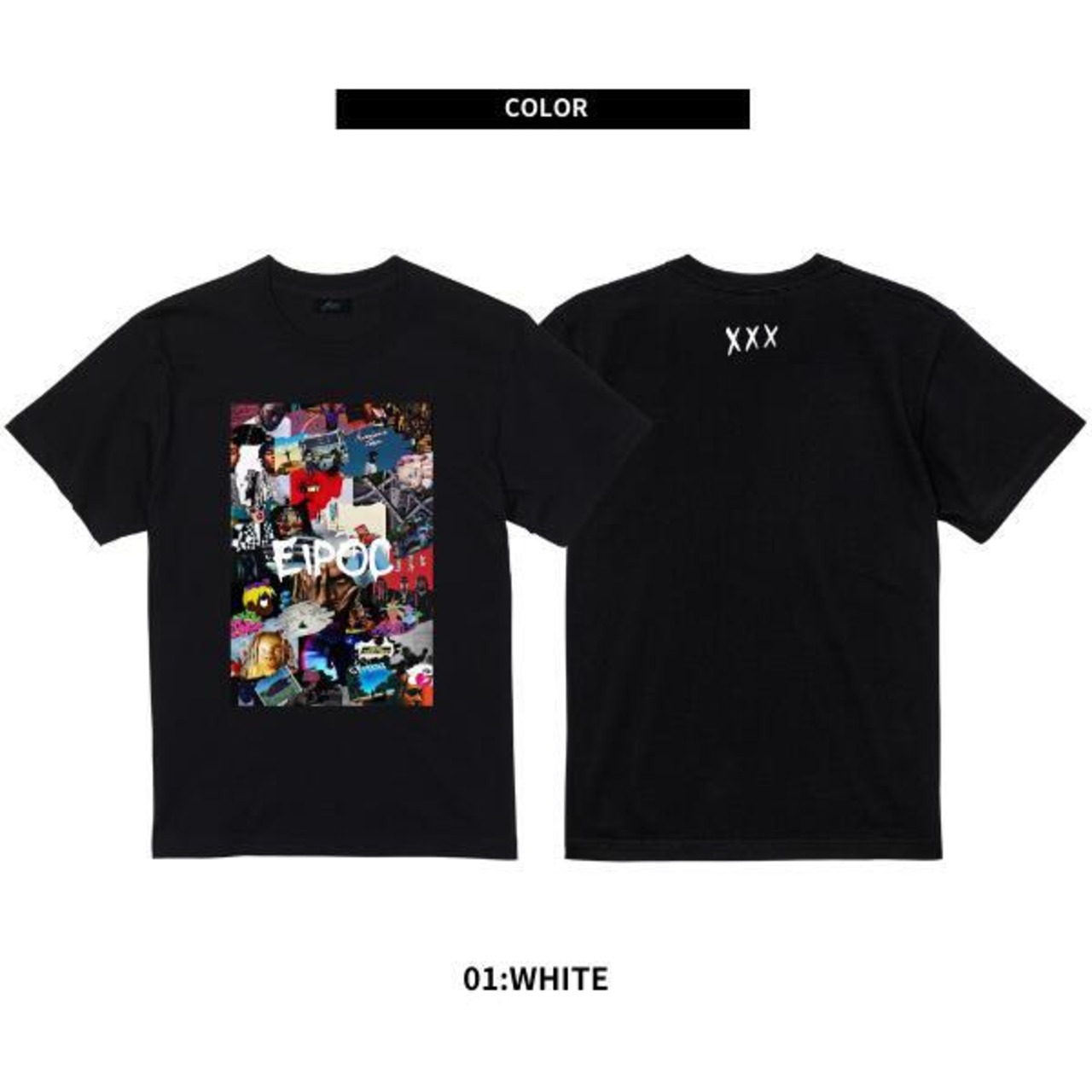 EIPOC PARIS 「"Jacket Photo Collage" S/S T-Shirts Black/White」 - 3