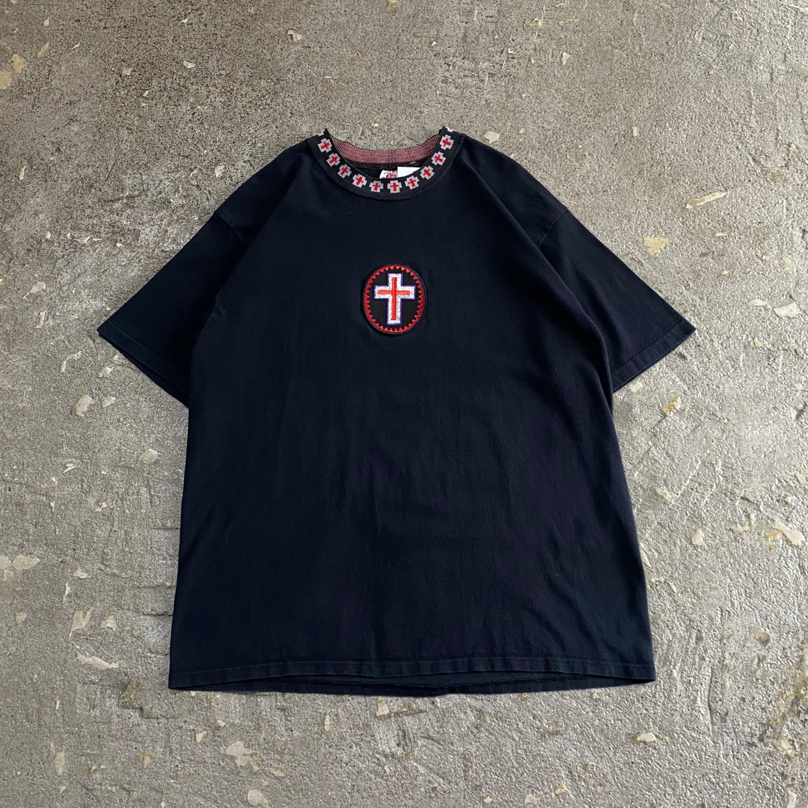90s ARCHAIC SMILE rib cross design T-shirt【仙台店】 | What