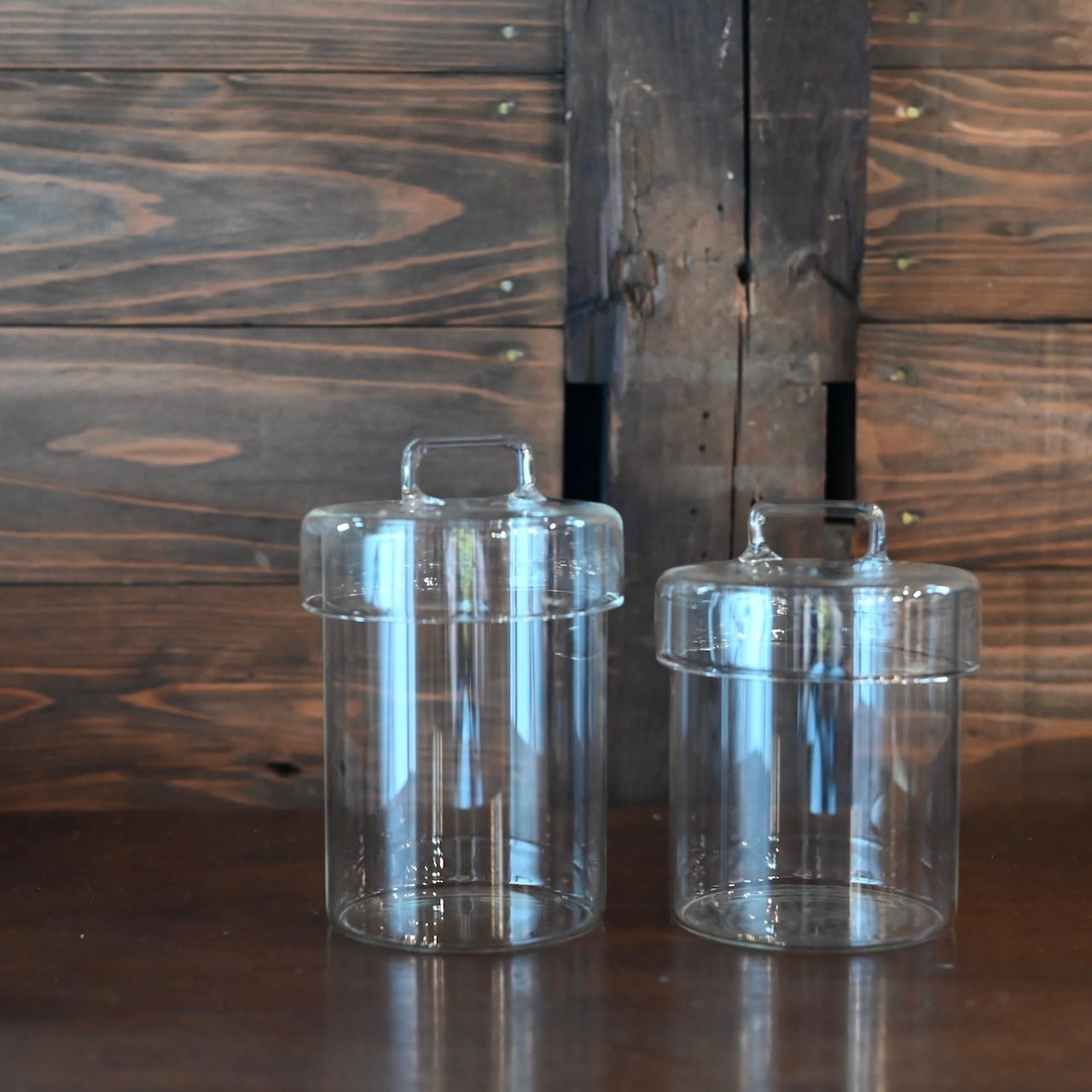 Canister / キャニスター M〈 ガラスケース・ガラス・小物入れ・収納