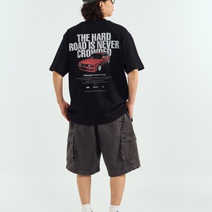 ヴィンテージ・モータープリントTEE A2168