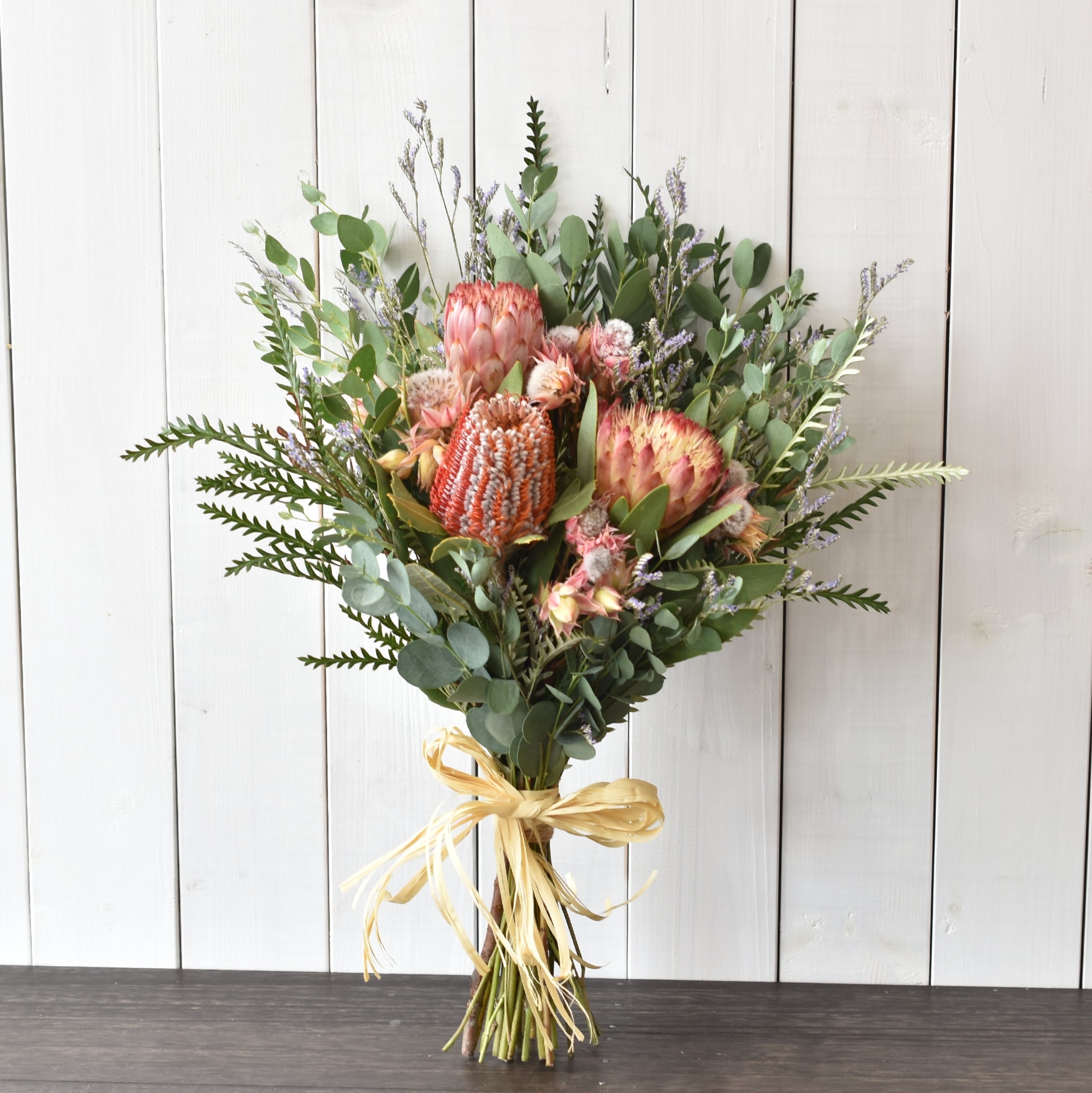 ＊coconut　フラワーリー＊　特大　プロテア　ネイティブフラワー ネイティブフラワーブーケ」 | フラワーブティックはなむら