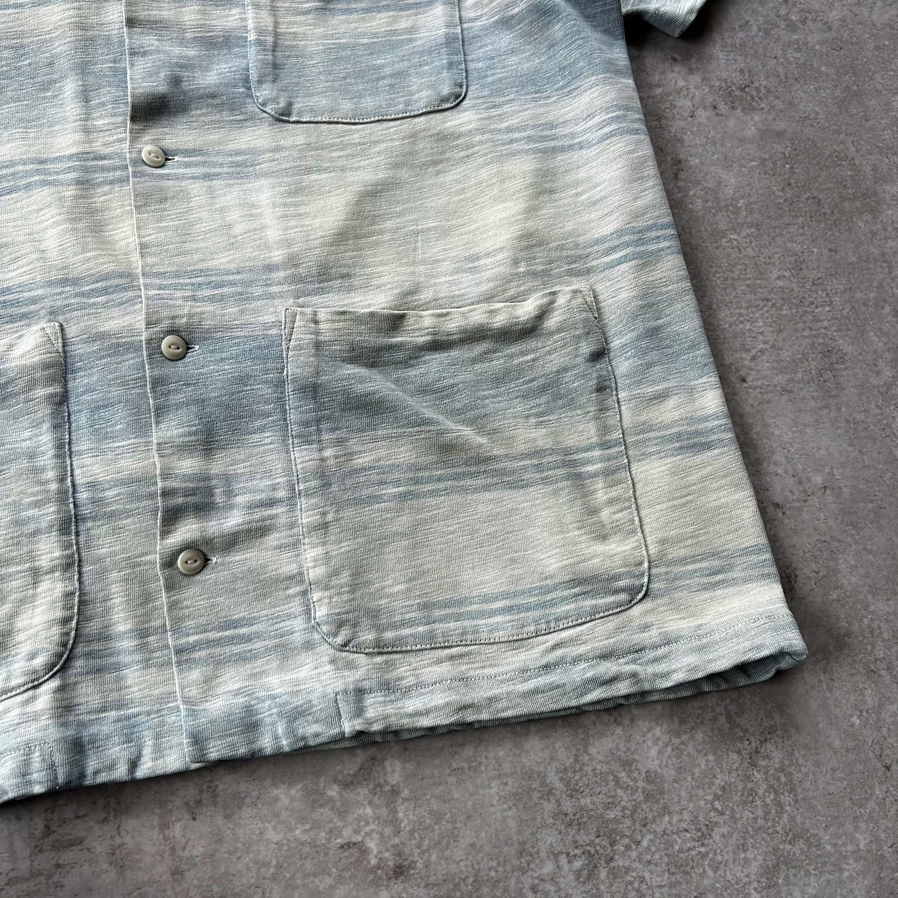 23s RRL ダブルアールエル インディゴストライプドジャージーキャンプ