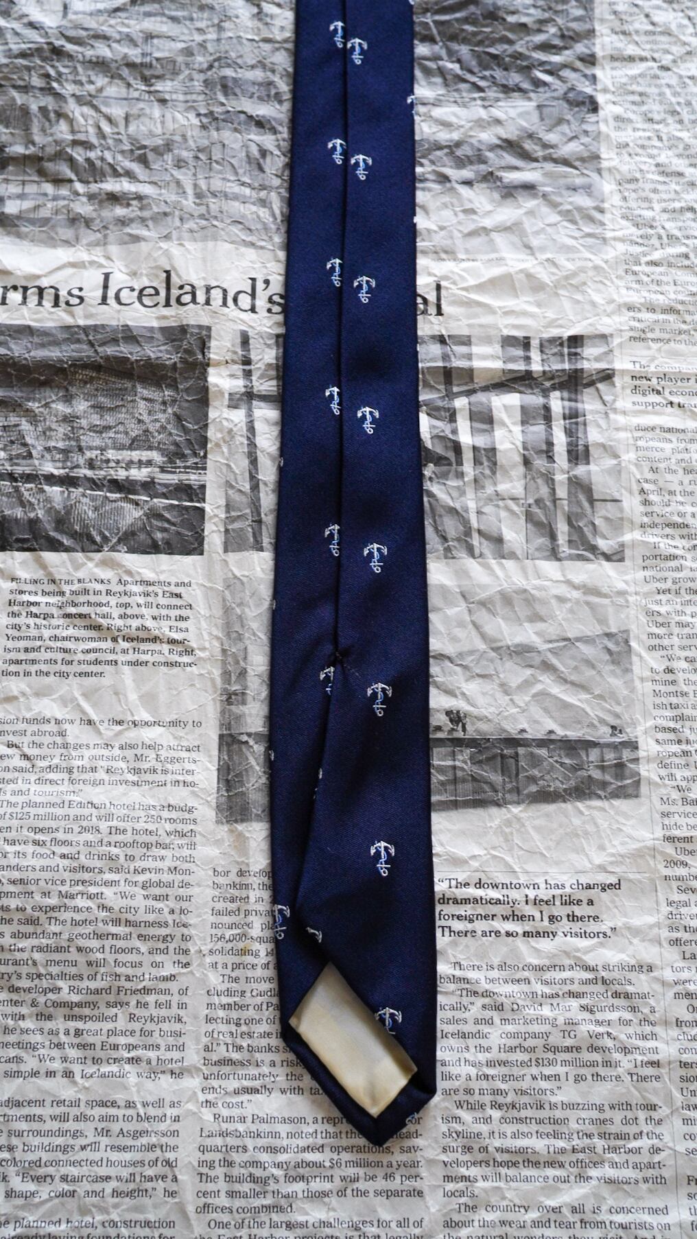 Brooks Brothers ブルックスブラザーズ ダークブルー ネクタイ 1960s】BROOKS BROTHERS ブルックスブラザーズ レップタイ 《黒