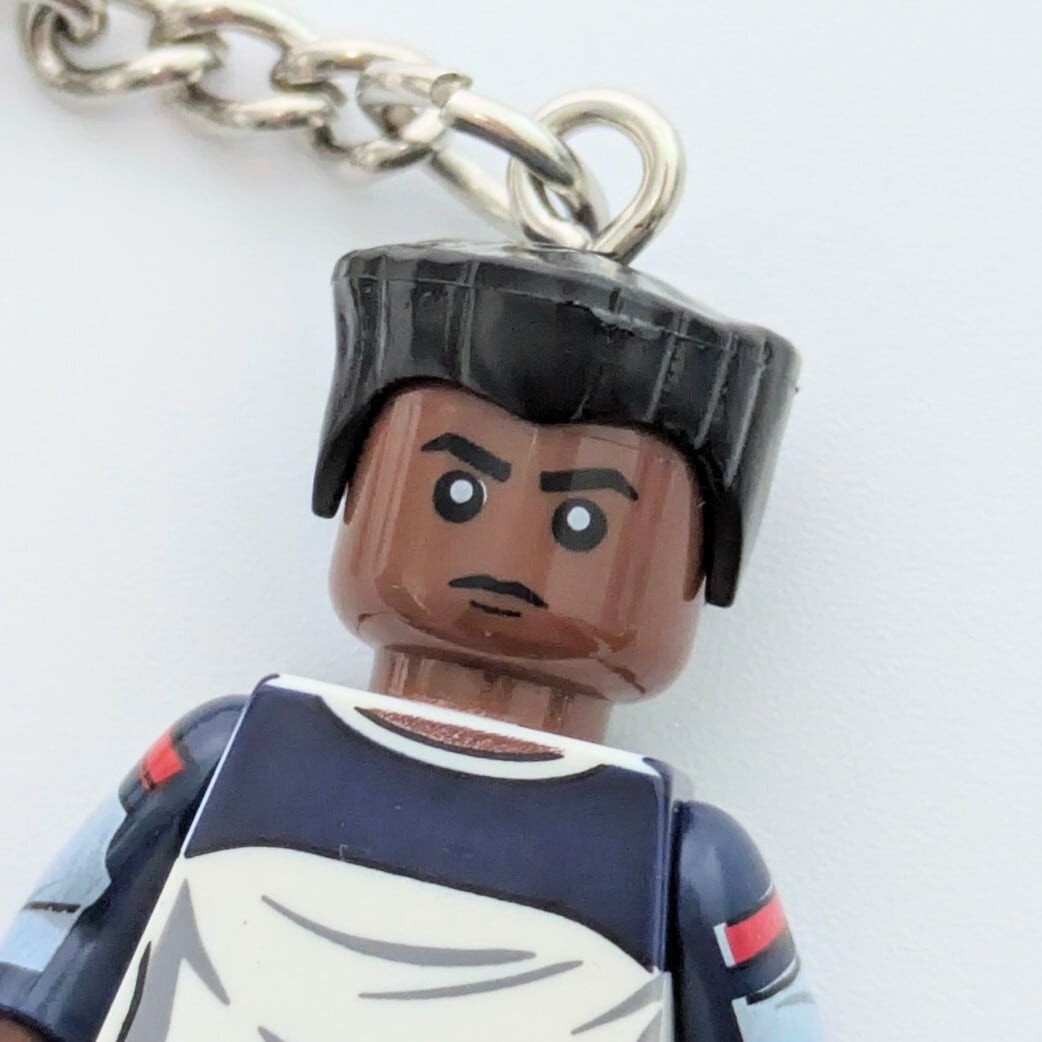 ★ブロックフィギュアキーホルダー★【 Stranger Things / ストレンジャーシングス 】 エリカ・シンクレア 〚アメリカン雑貨 アメトイ〛