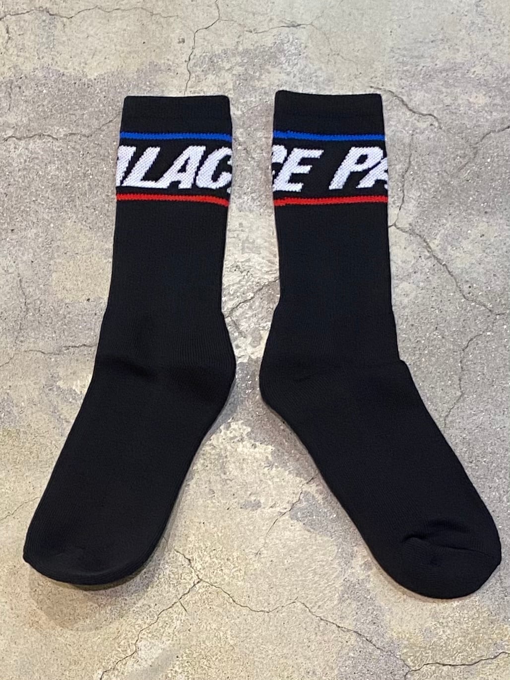 L/XL【在庫あり】PALACE X SOCKS Palace Skateboards パレススケートボード ソックス Black