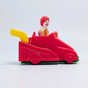 ☆ VINTAGE 1995 ☆【 McDonald's ( マクドナルド ) 】1995年マクドナルドミールトイ『 マックターボ(McTurbo)ドナルド号 』ロナルド・マクドナルド / ドナルド・マクドナルド / ハッピーミール 〚アメリカン雑貨 アメトイ〛