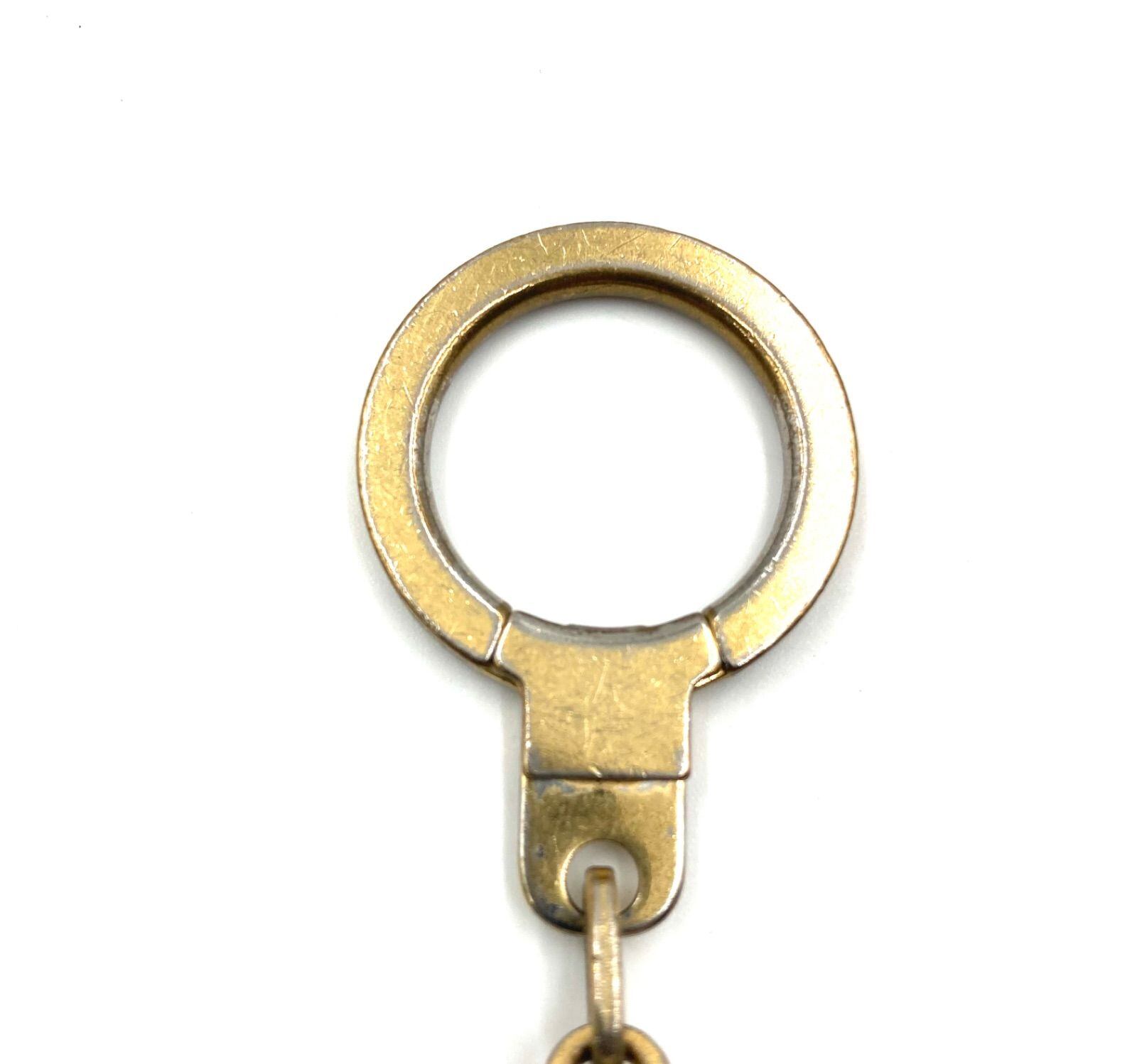 Louis Vuitton ロゴチャーム ゴールド　キーホルダー ルイ ヴィトン モノグラム キーホルダー キーチェーン ロゴチャーム