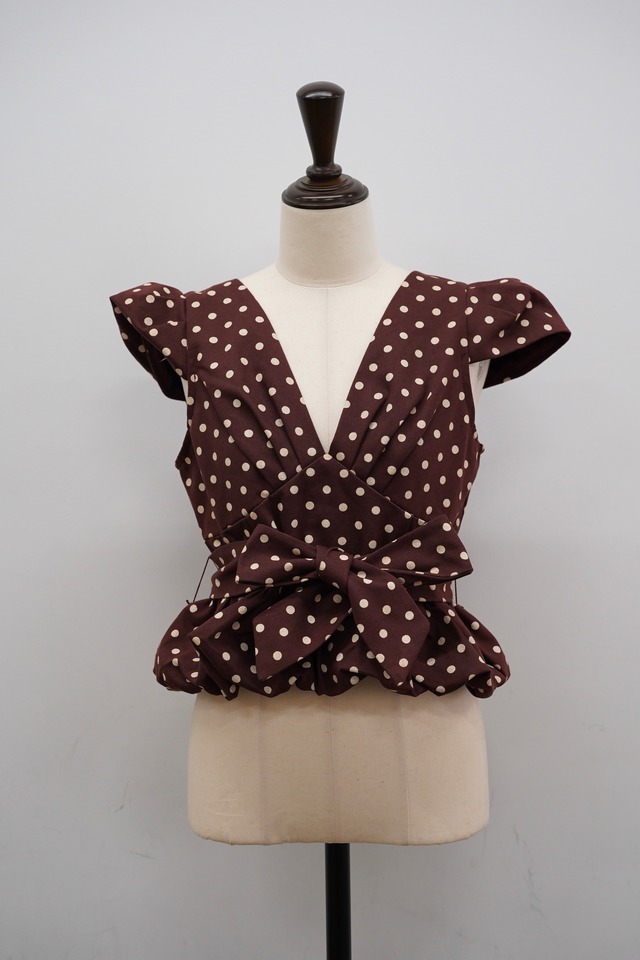 ARLES POLKA DOT TOPS