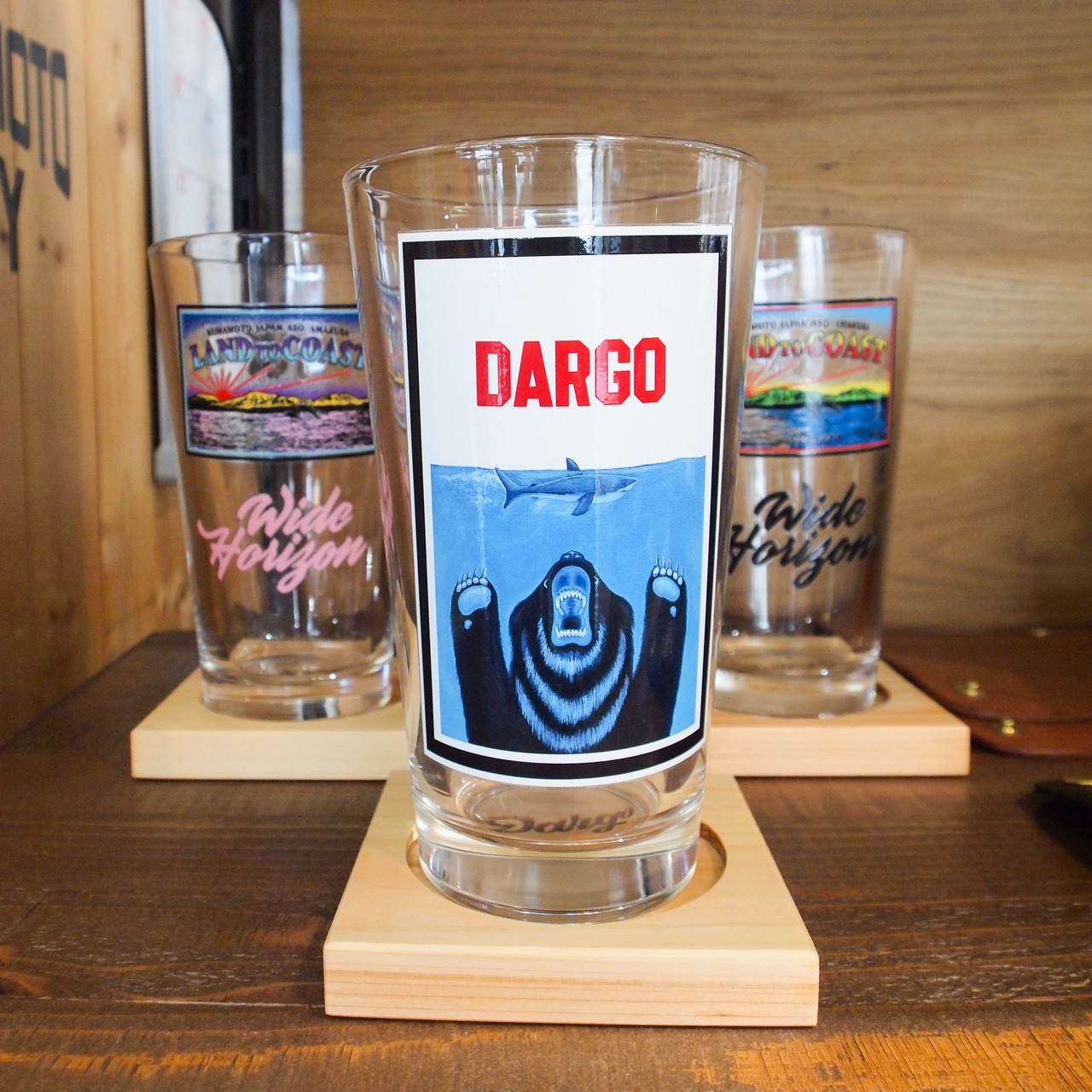 ※予約限定【DARGO】ワンパイントグラス ３個セット