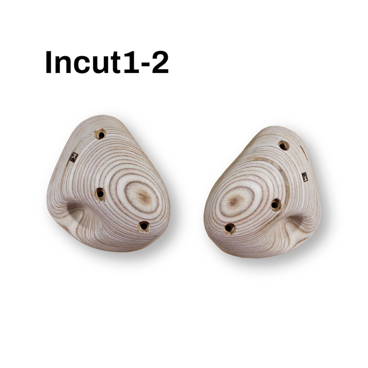 【木製クライミングホールド】SYMMETRIC PINCH-3 6P