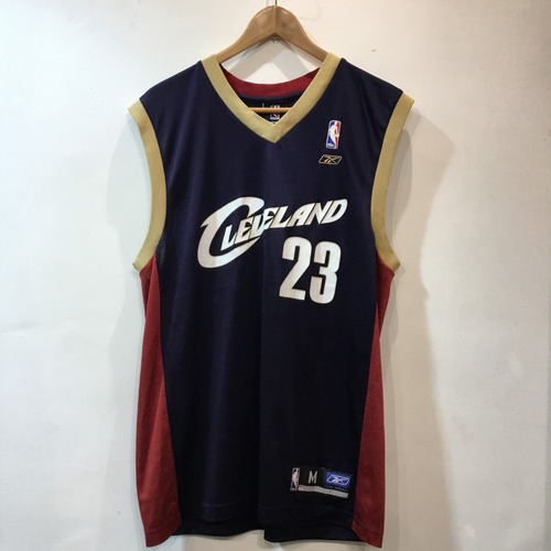 Reebok リーボック NBA バスケタンク フットボールシャツ ゲームシャツ ベースボールシャツ  古着 size  M GK-189