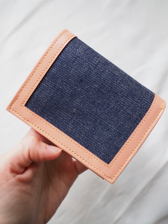 〈Deadstock〉1990’s USA DOONEY & BOURKE Denim Lether Wallet