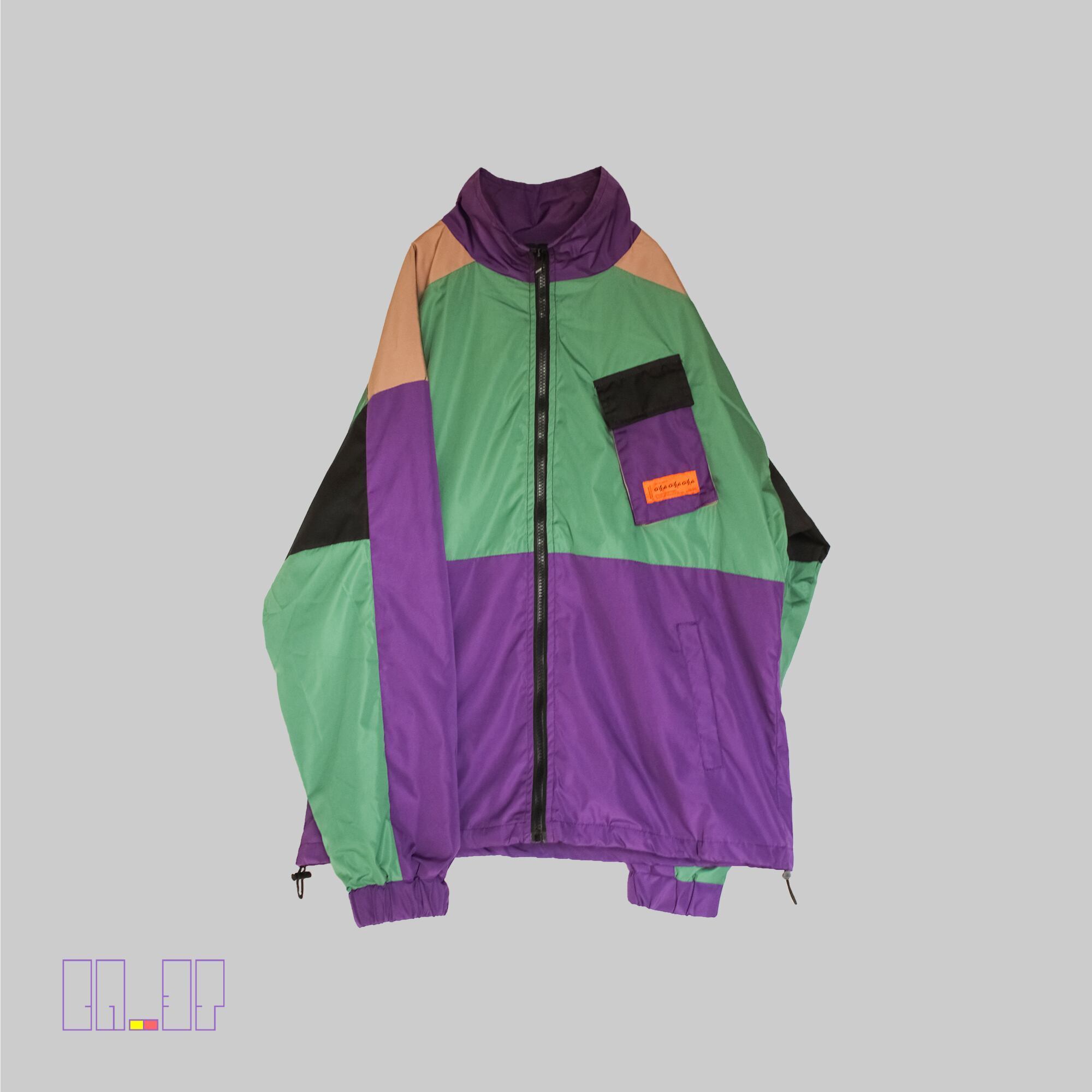 90s Eddie Bauer zip up cotton jacket XL / エディーバウアー ジップ