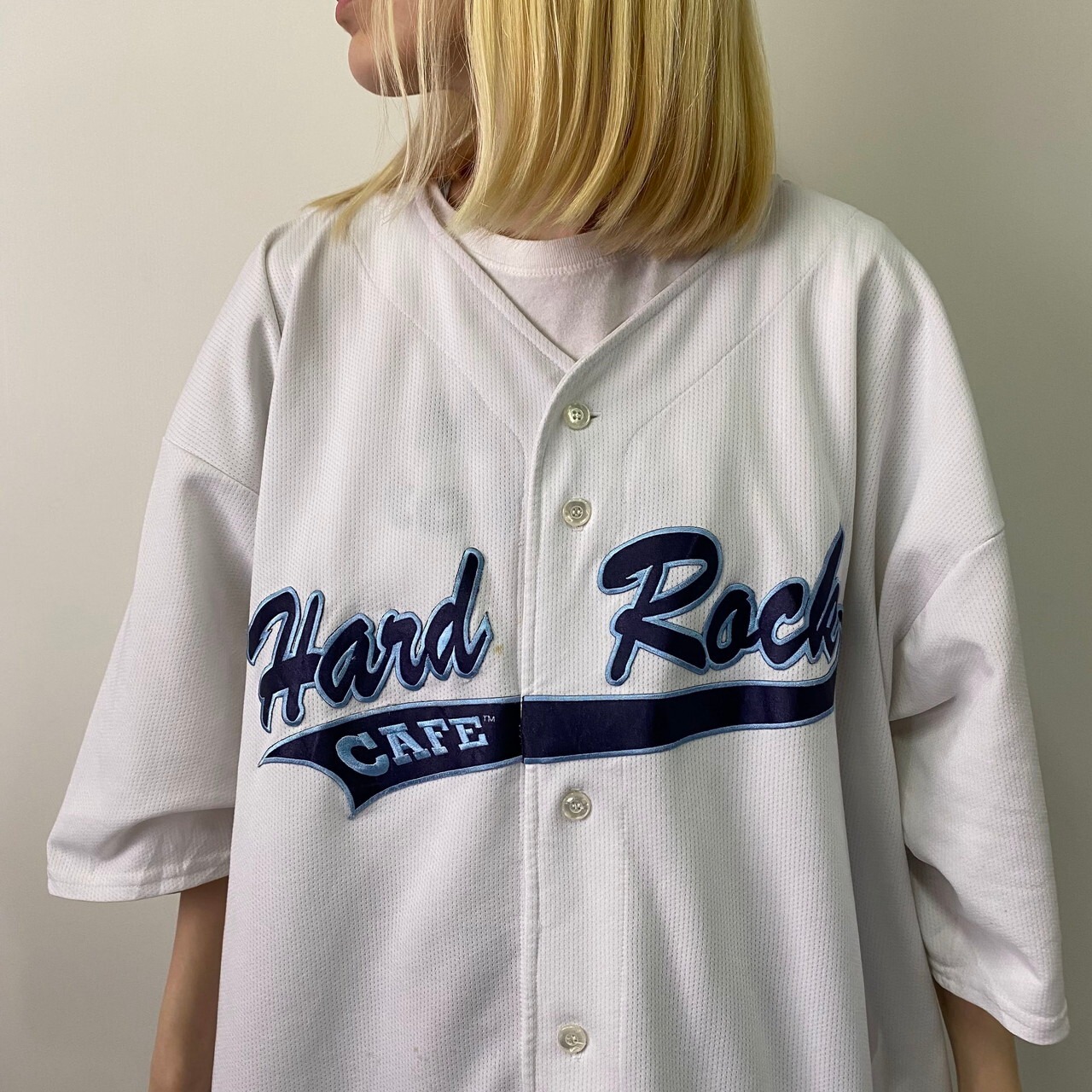ビッグサイズ 90年代 HARD ROCK CAFE ハードロックカフェ ベースボール 