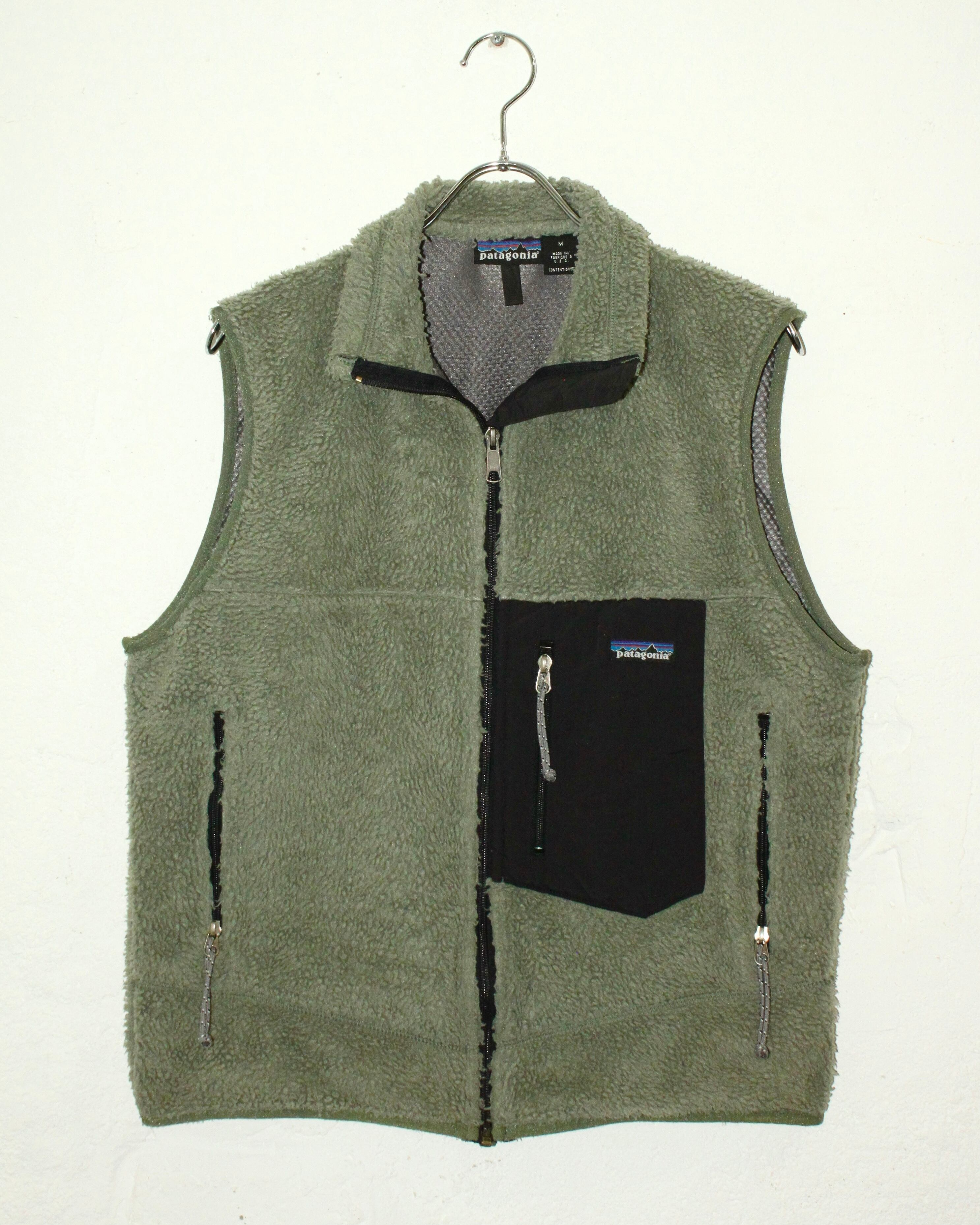 90s (1999) Patagonia Retro-X Fleece Vest USA製