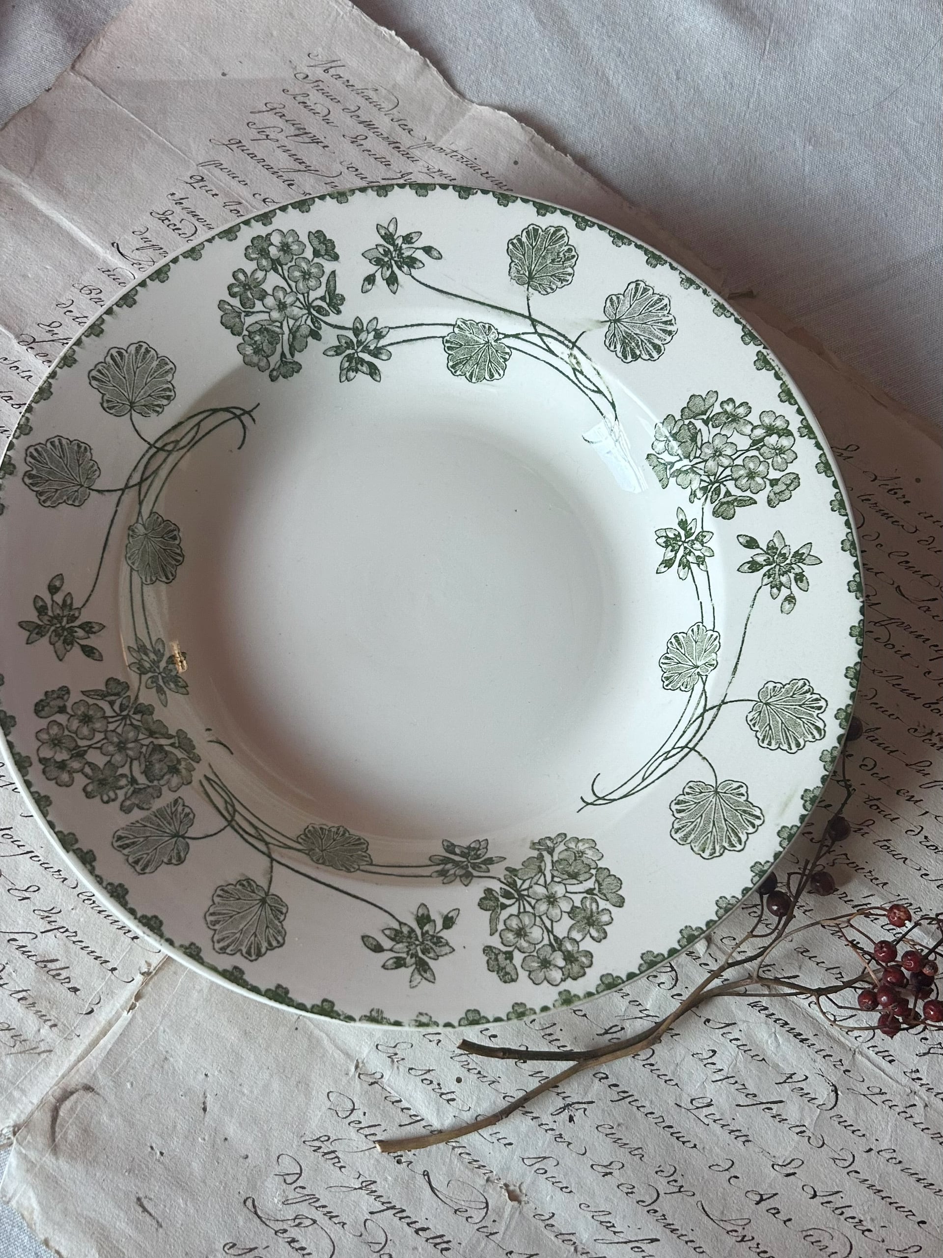 スーププレート | ｱﾝﾃｨｰｸ ﾎﾞﾝﾇ ｼｬﾝｽ