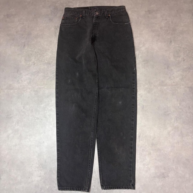 リーバイス560 W32 デニム 黒 90s USA製 古着 ボトム 16866