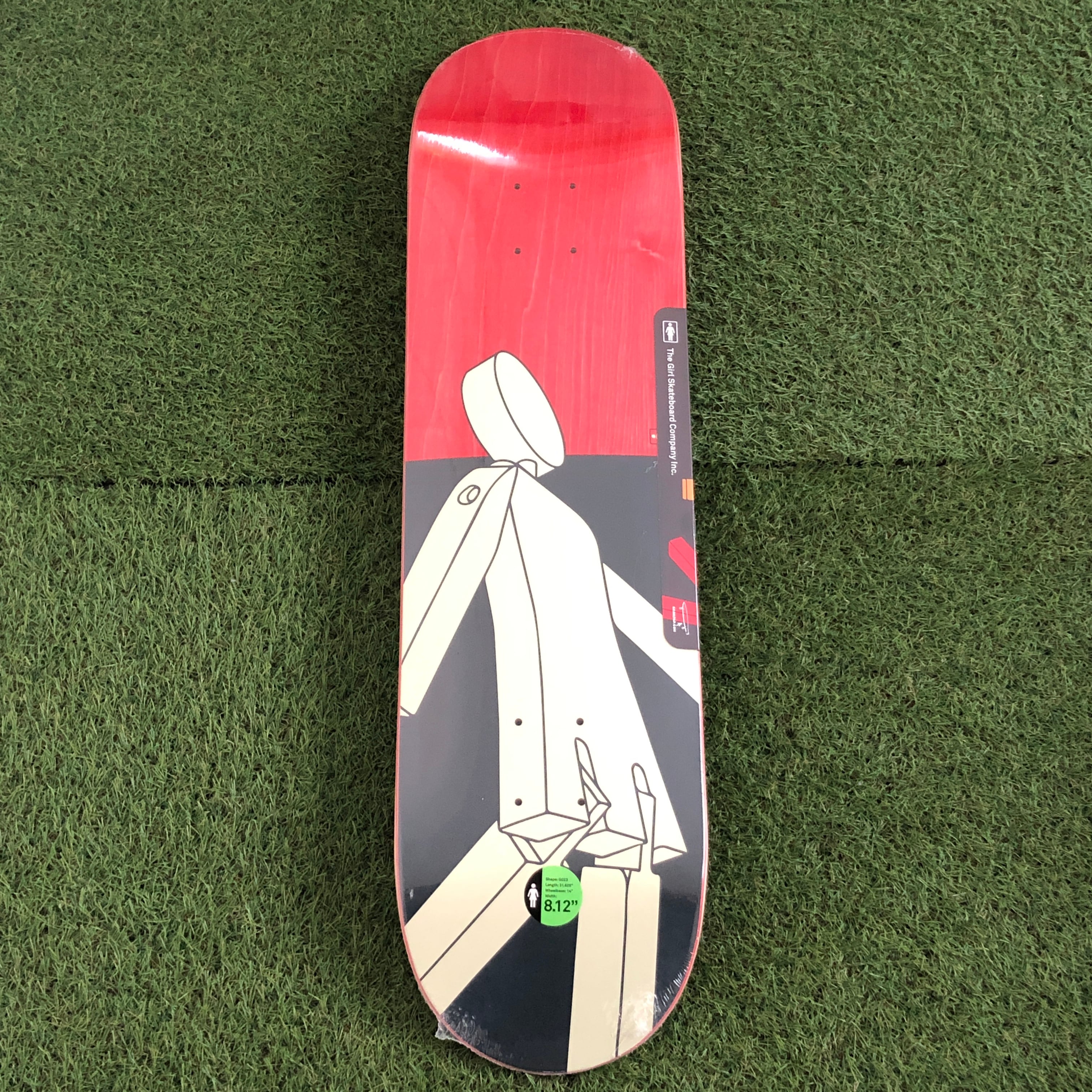 GIRL ガール 8.125インチ MARIONETTE OG RM/RD×BK【スケートボード  