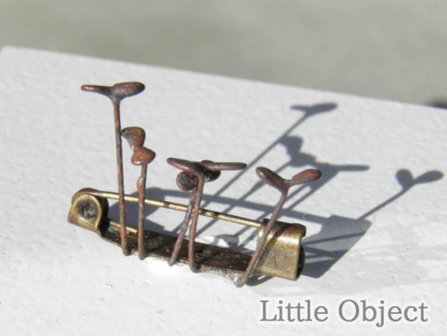 ブローチ - sprout broach - Little Object