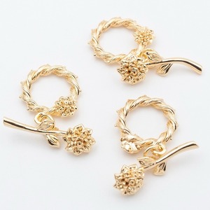 【A841 K155】マンテルパーツ薔薇　1個