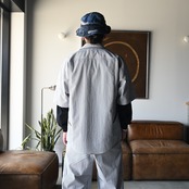 KUON(クオン)Seersucker Kite Shirt セットアップスタイル
