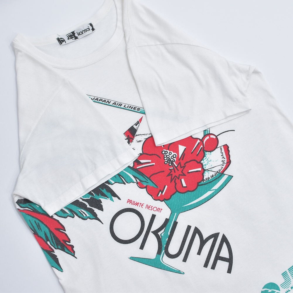 【限定品】レア　80s 山本寛斎 コラボTシャツ 昭和　古着　ヴィンテージ 限定品】レア 80s 山本寛斎 コラボTシャツ 昭和 古着