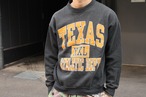 80s College 3段 Print Sweat Shirt USA製