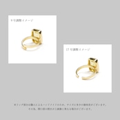 【MARKET】SINGLE STONE RING 3468