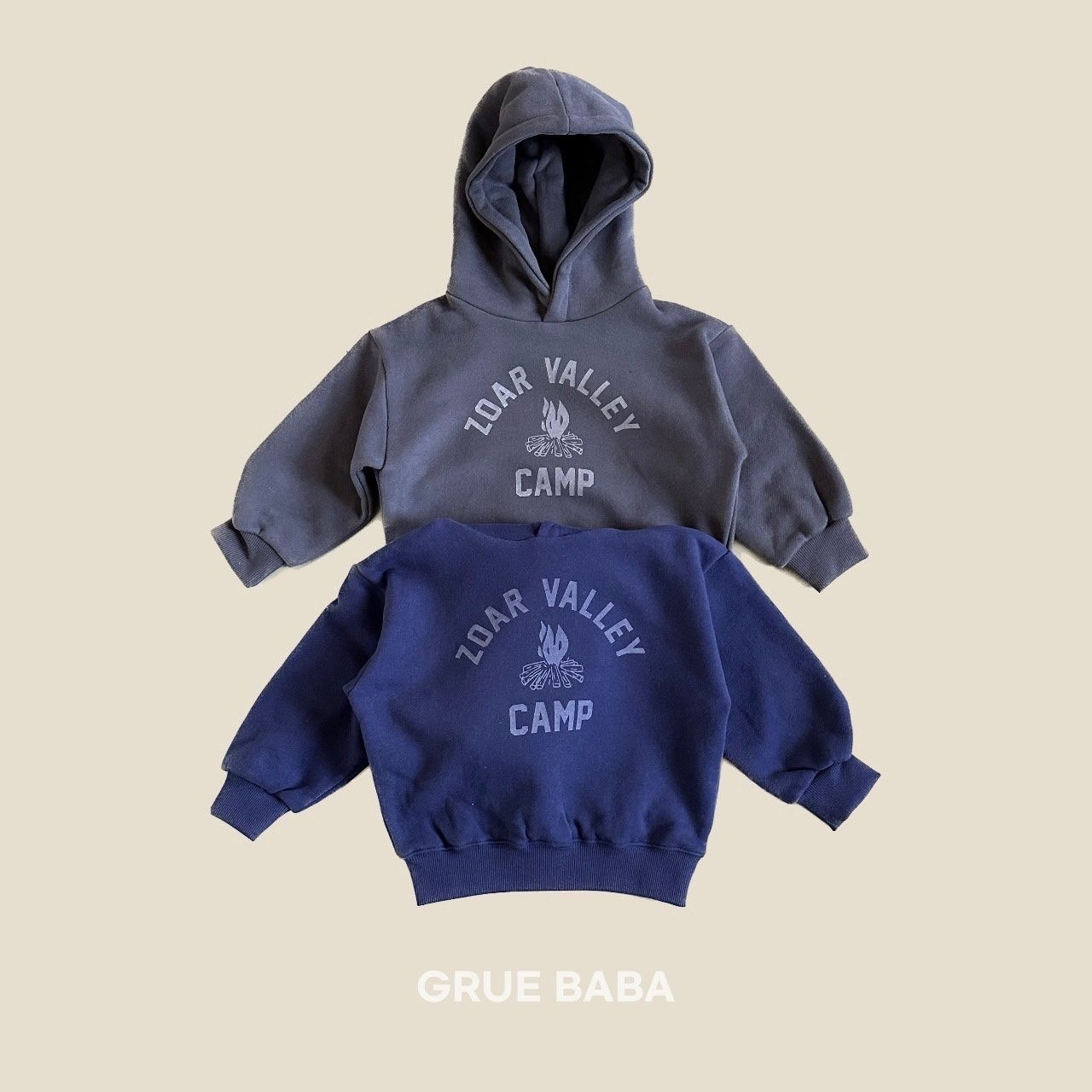 campパーカー(color:gray )90〜130cm【231104gu】 - 13