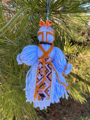 UA.Designer手作りモタンカ（ウクライナの御守り）