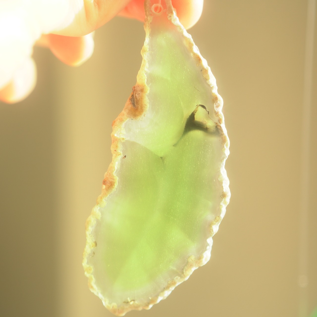 Crystal Green 05 - アゲートヒーリングチャイム / Agate Healing Chime 1133